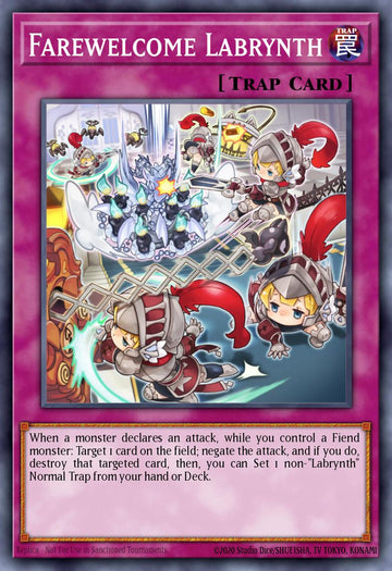 EN236 - MP23-EN236 - Farewelcome Labrynth - Common - Normal Trap - 25th Anniversary Duelist Heroes Tin