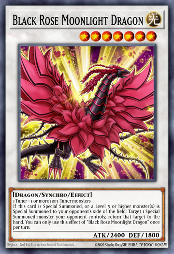 EN038 - Black Rose Moonlight Dragon RA03-EN038 - - Ultimate Rare - -
