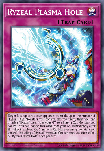 CRBR-EN010 - CRBR-EN010 - Ryzeal Plasma Hole - Collectors Rare - Normal Trap - Crossover Breakers