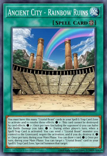 EN103 - LDS1-EN103 - Ancient City - Rainbow Ruins - Common - Field Spell - Legendary Duelists Season 1