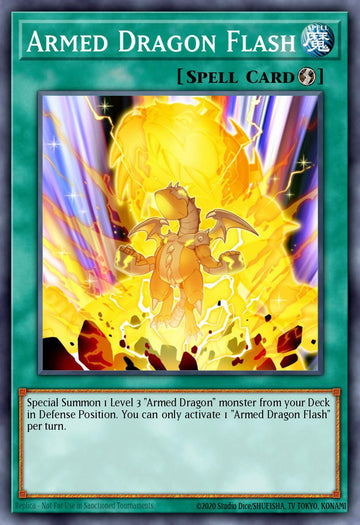 MP22-EN029 - MP22-EN029 - Armed Dragon Flash - Rare - Quick-Play Spell - Mega Pack 2022