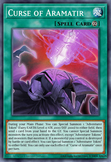 DABL-EN067 - DABL-EN067 - Curse of Aramatir - Common - Continuous Spell - Darkwing Blast