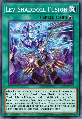 BLGG-EN024 - Lev Shaddoll Fusion - Starlight Rare - Battles of Legend: Glorious Gallery