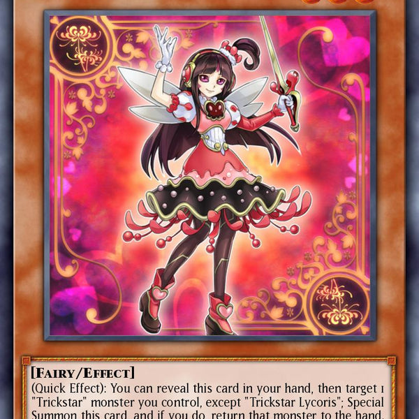 yugioh trickstar cards Trickstar Lycoris