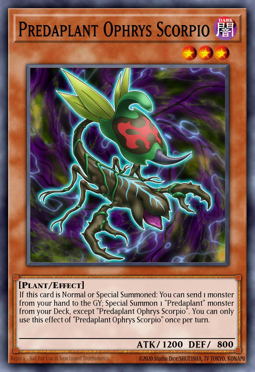 EN066 - DUPO-EN066 - Predaplant Ophrys Scorpio - Ultra Rare - Effect Monster - 1st-Edition - Duel Power