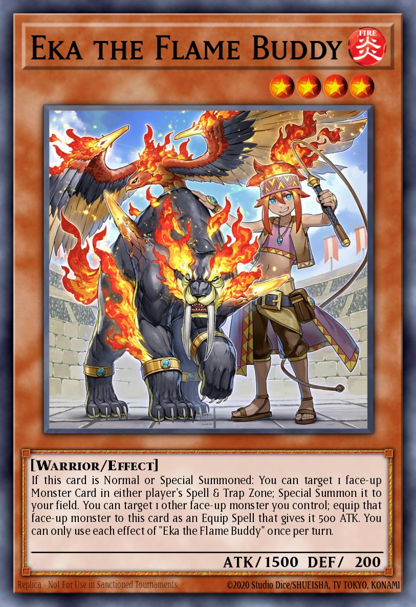 EN130 - MP23-EN130 - Eka the Flame Buddy - Common - Effect Monster - 25th Anniversary Duelist Heroes Tin