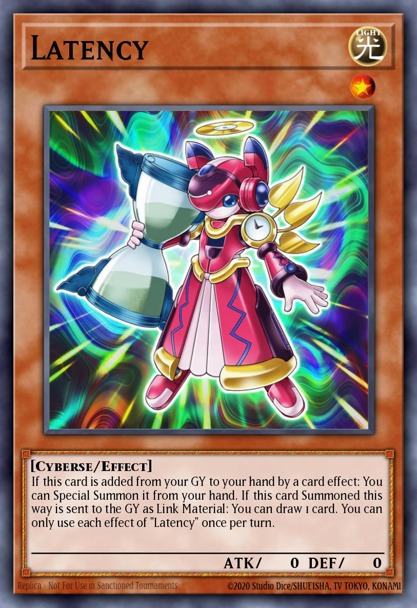 EN035 - FIGA-EN035 - Latency - Super Rare - Effect Monster - 1st Edition - Fists of the Gadgets