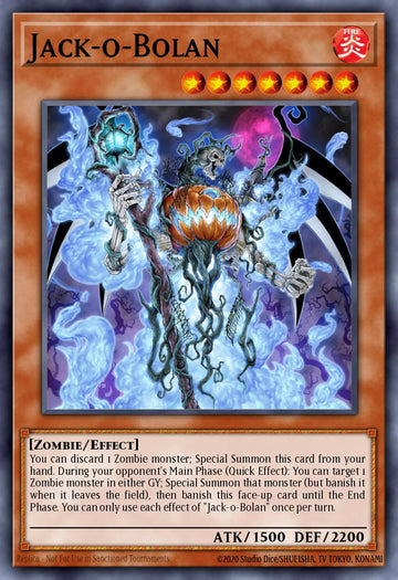 EN026 - IGAS-EN026 - "Jack-o-Bolan" - Super Rare - Effect Monster -   - Ignition Assault