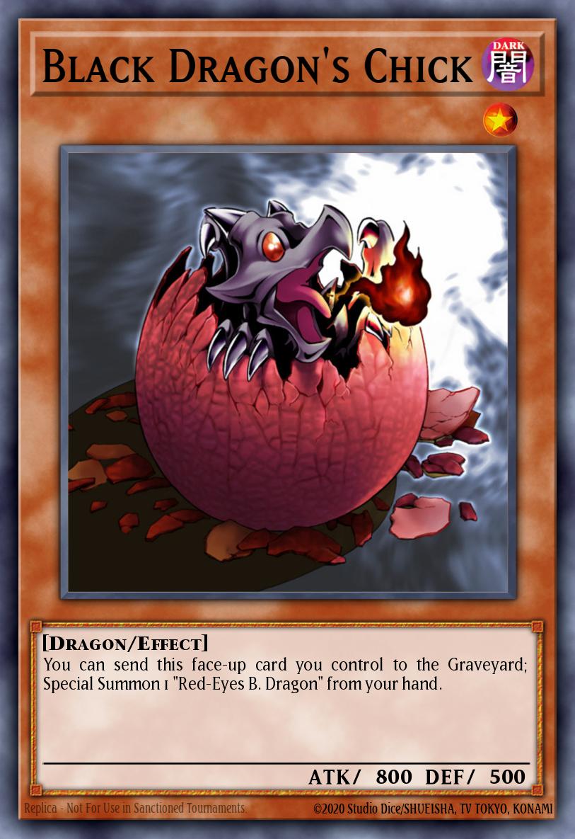 EN002 - LDS1-EN002 - Black Dragon's Chick - Common - Effect Monster - Legendary Duelists Season 1