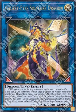 Galaxy-Eyes Solflare Dragon