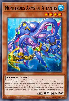 BETB-EN015 - Monster Arms of Atlantis - Super Rare - Beyond the Brave