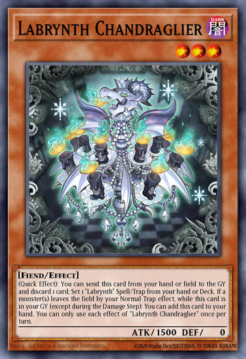 EN230 - MP23-EN230 - Labrynth Chandraglier - Common - Effect Monster - 25th Anniversary Duelist Heroes Tin