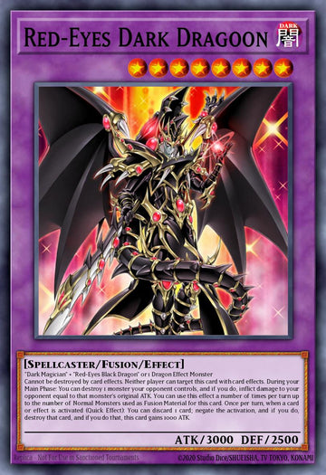 EN094 - BROL-EN094 - Red-Eyes Dark Dragoon - Starlight Rare - Effect Fusion Monster - Brothers of Legend