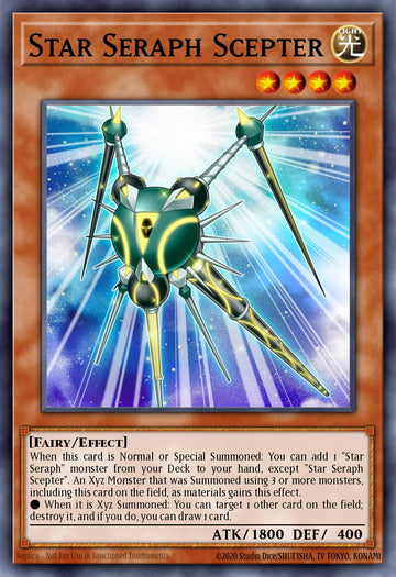 EN060 - DUPO-EN060 - Star Seraph Scepter - Ultra Rare - Effect Monster - 1st-Edition - Duel Power