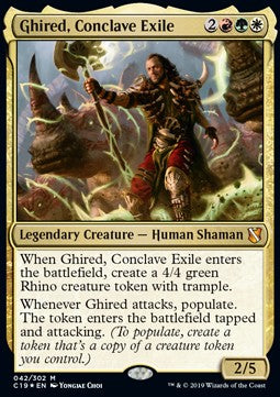 Ghired, Conclave Exile (V.1)