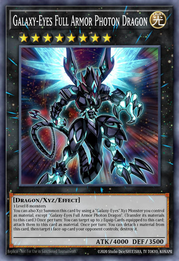 EN063 - DUPO-EN063 - Galaxy-Eyes Full Armor Photon Dragon - Ultra Rare - Effect Xyz Monster - 1st-Edition - Duel Power