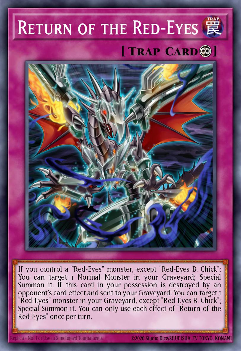 EN020 - LDS1-EN020 - Return of the Red-Eyes - Common - Continuous Trap - Legendary Duelists Season 1