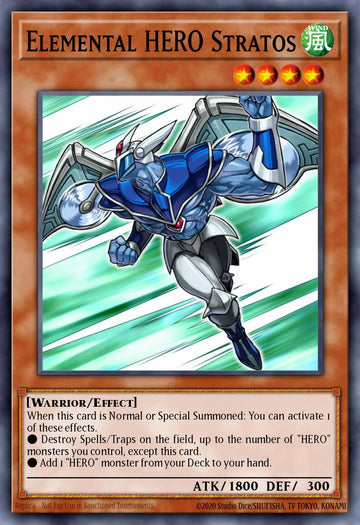 EN001 - OP09-IT001 - Elemental Hero Stratos - Ultimate Rare - ITALIAN