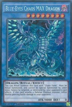 Blue-Eyes Chaos MAX Dragon (V.3 - Secret Rare)