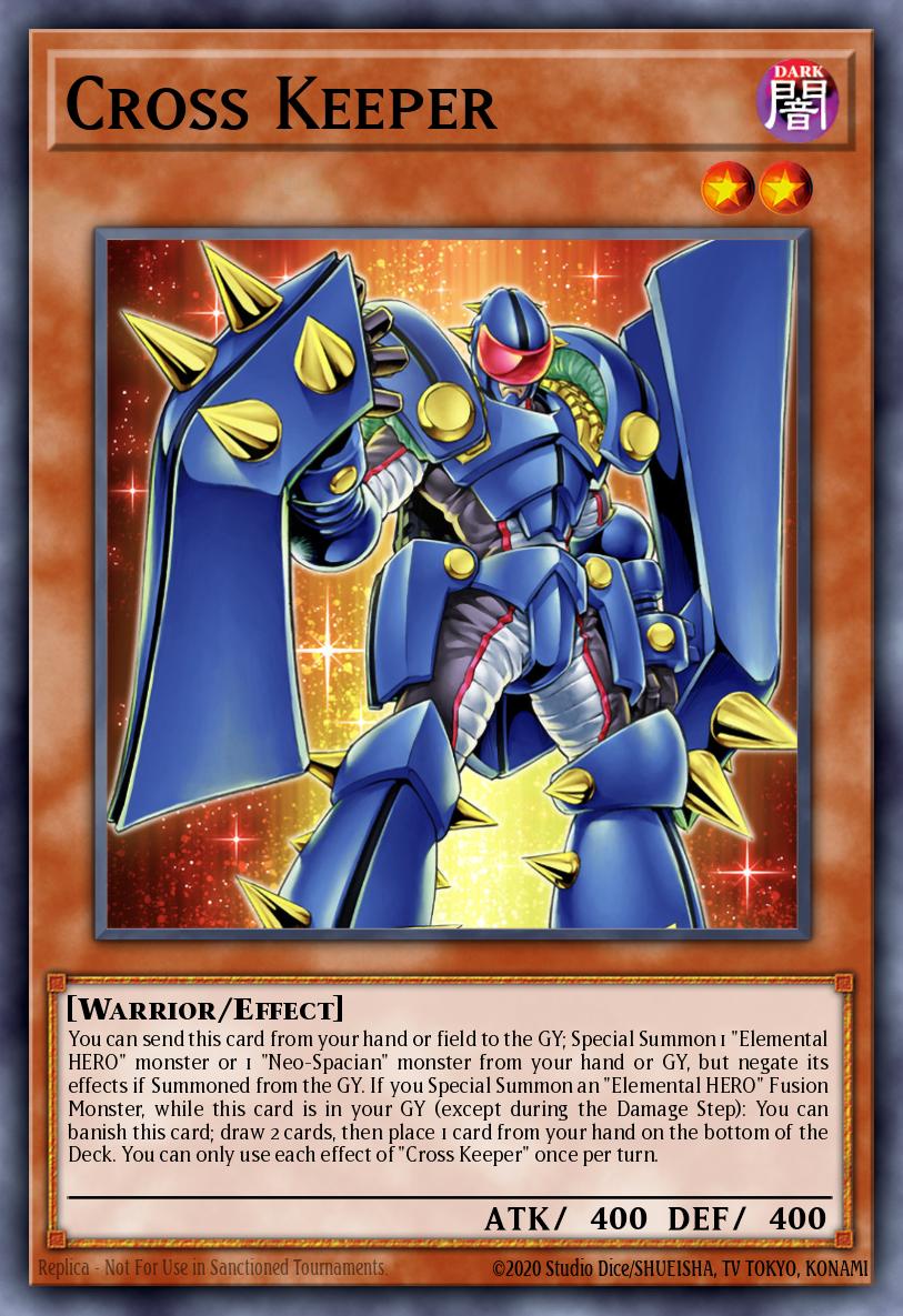 EN118 - MP23-EN118 - Cross Keeper - Common - Effect Monster - 25th Anniversary Duelist Heroes Tin