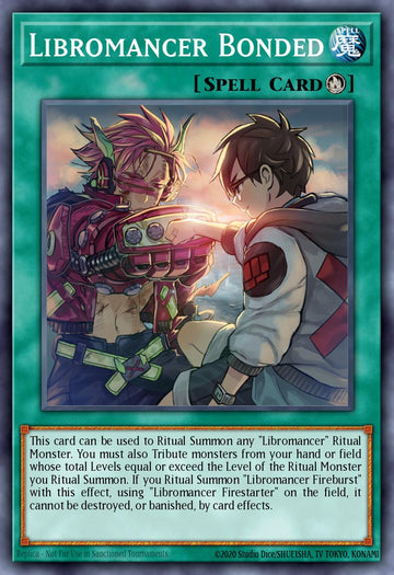 EN114 - MP23-EN114 - Libromancer Bonded - Common - Ritual Spell - 25th Anniversary Duelist Heroes Tin