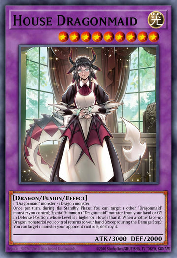 EN037 - House Dragonmaid RA03-EN037 (Alternate Artwork) - Quarter Century Secret Rare