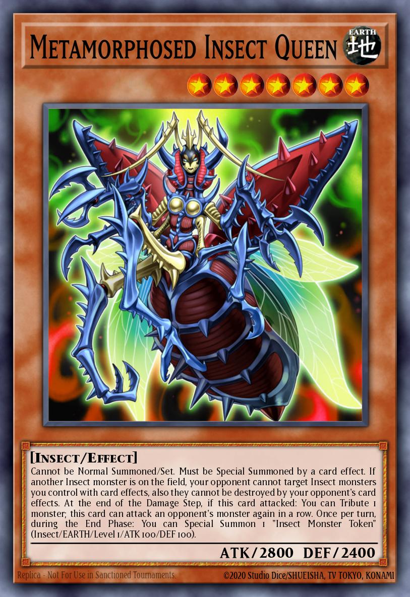 EN072 - LDS1-EN072 - Metamorphosed Insect Queen - Common - Effect Monster - Legendary Duelists Season 1
