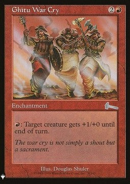 Ghitu War Cry