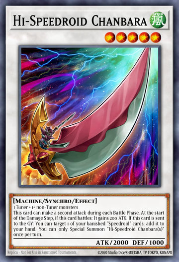 LAVD-ENS25 - Hi-Speedroid Chanbara - Common - Legendary Arc-V Decks