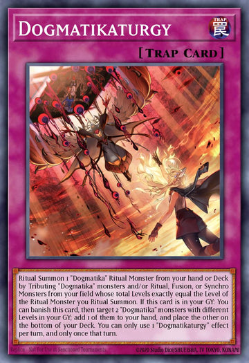 EN103 - MP23-EN103 - Dogmatikaturgy - Rare - Normal Trap - 25th Anniversary Duelist Heroes Tin