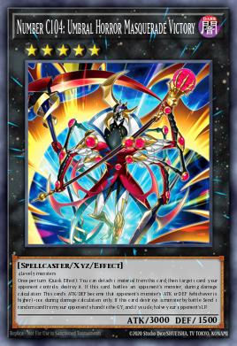 BETB-EN043 - Number C104: Umbral Horror Masquerade Victory - Super Rare - Beyond the Brave