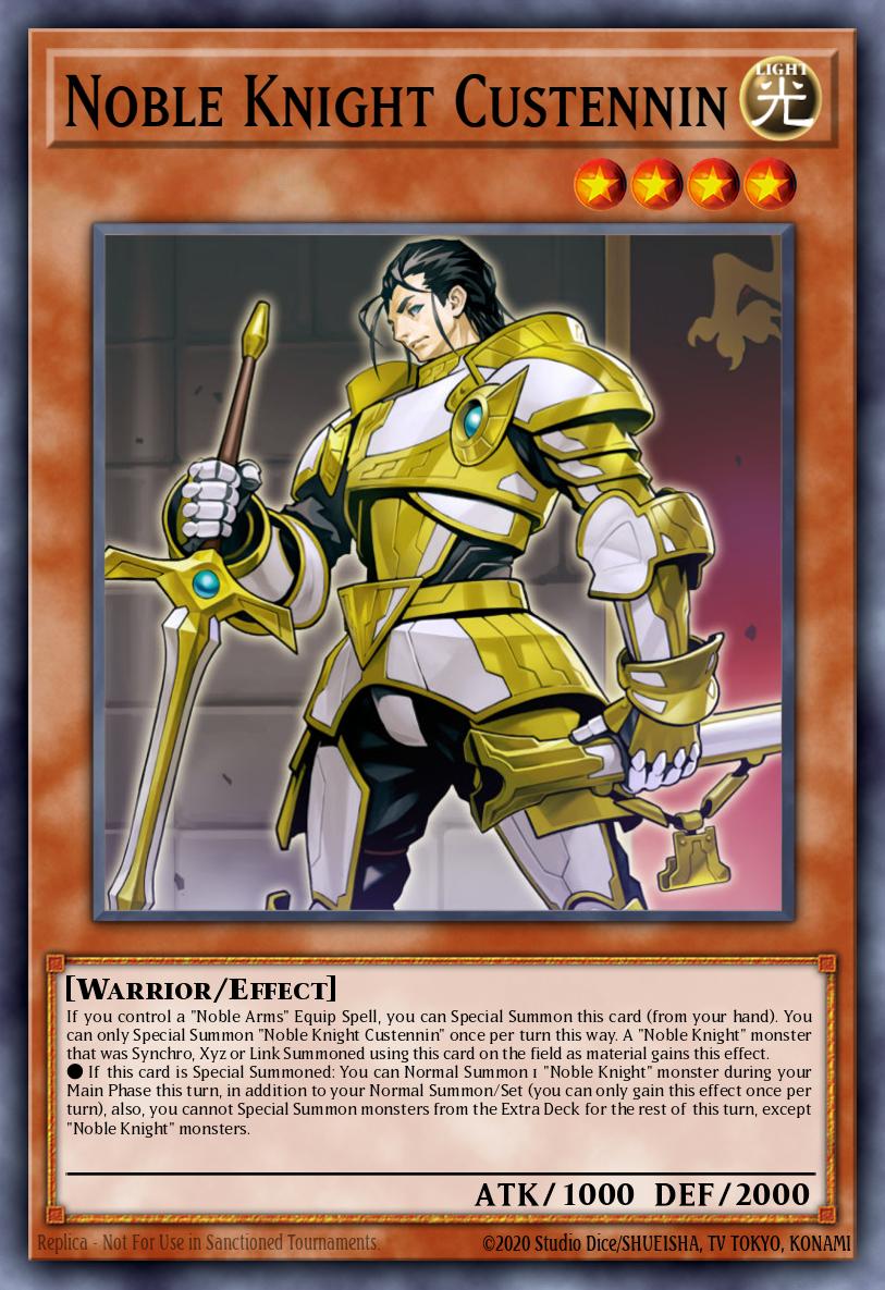 EN275 - MP23-EN275 - Noble Knight Custennin - Common - Effect Monster - 25th Anniversary Duelist Heroes Tin