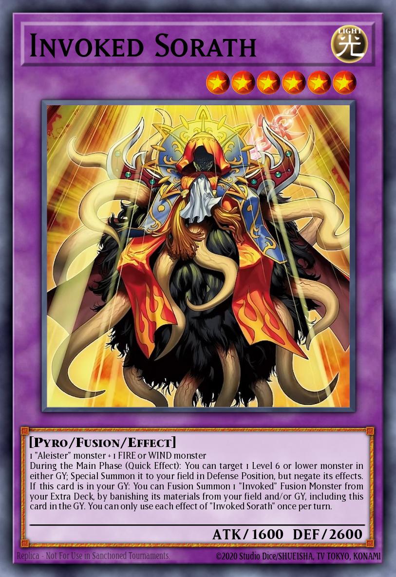 CORI-EN030 - Invoked Sorath - Super Rare - Chaos Origins
