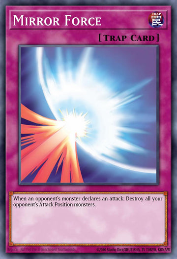 EN115 - MAMA-EN115 - Mirror Force - Pharaoh Ultra Rare - Normal Trap - Magnificent Mavens