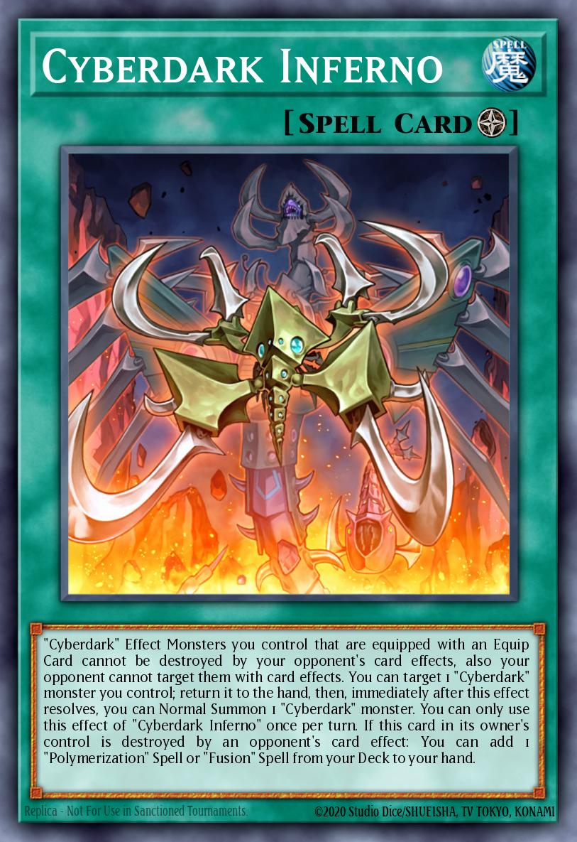 EN039 - LDS1-EN039 - Cyberdark Inferno - Common - Field Spell - Legendary Duelists Season 1