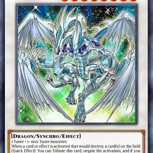 stardust dragon yugioh card TOCH-DE050 - Stardust Dragon - Collectors Rare - Effect Synchro Monster