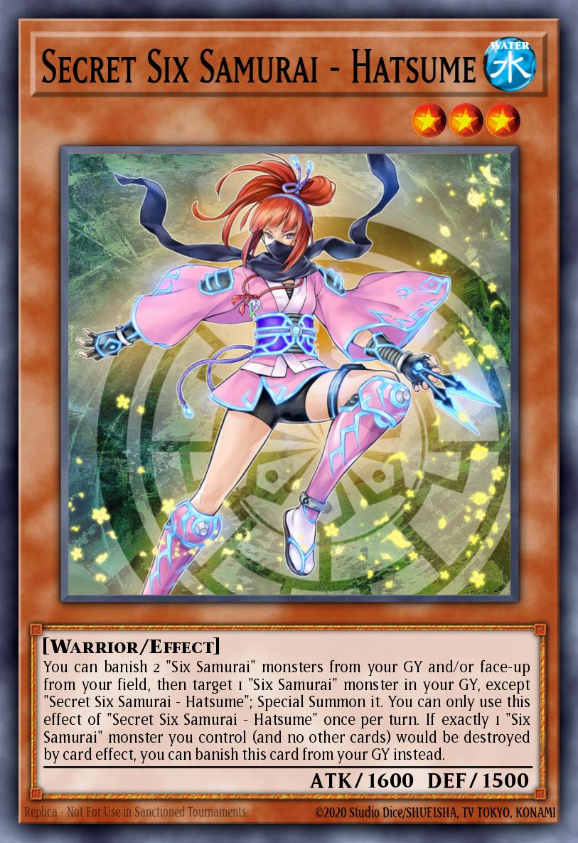 EN016 - Secret Six Samurai - Hatsume RA03-EN016 - Ultimate Rare -