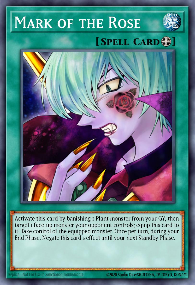 EN056 - DUPO-EN056 - Mark of the Rose - Ultra Rare - Equip Spell - 1st-Edition - Duel Power