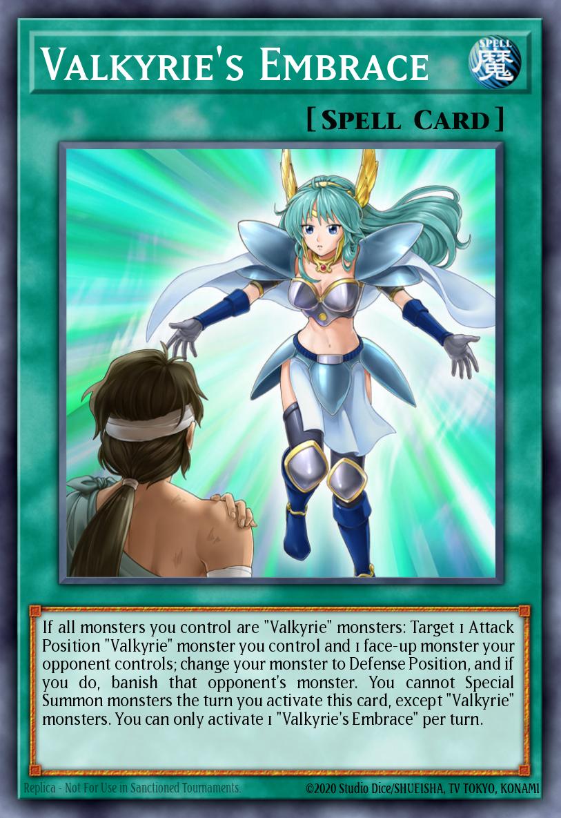 EN091 - MP20-EN091 - Valkyrie's Embrace - Rare - Normal Spell - Mega Pack 2020
