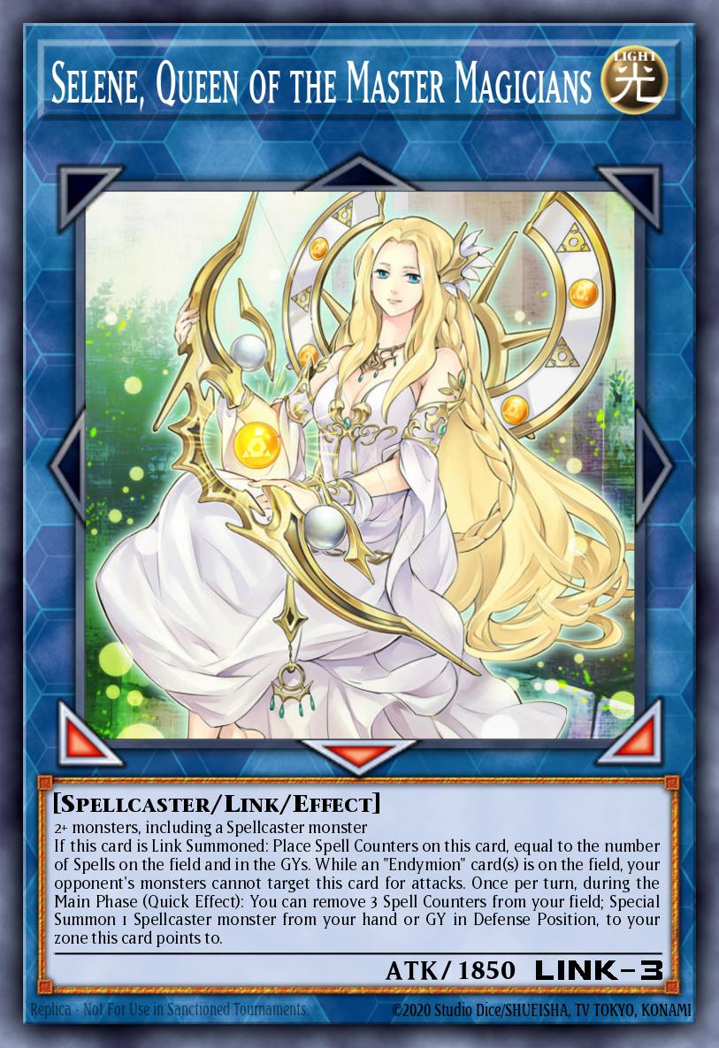EN014 - DUOV-EN014 - Selene, Queen of the Master Magicians - Ultra Rare - Effect Link Monster - Duel Overload