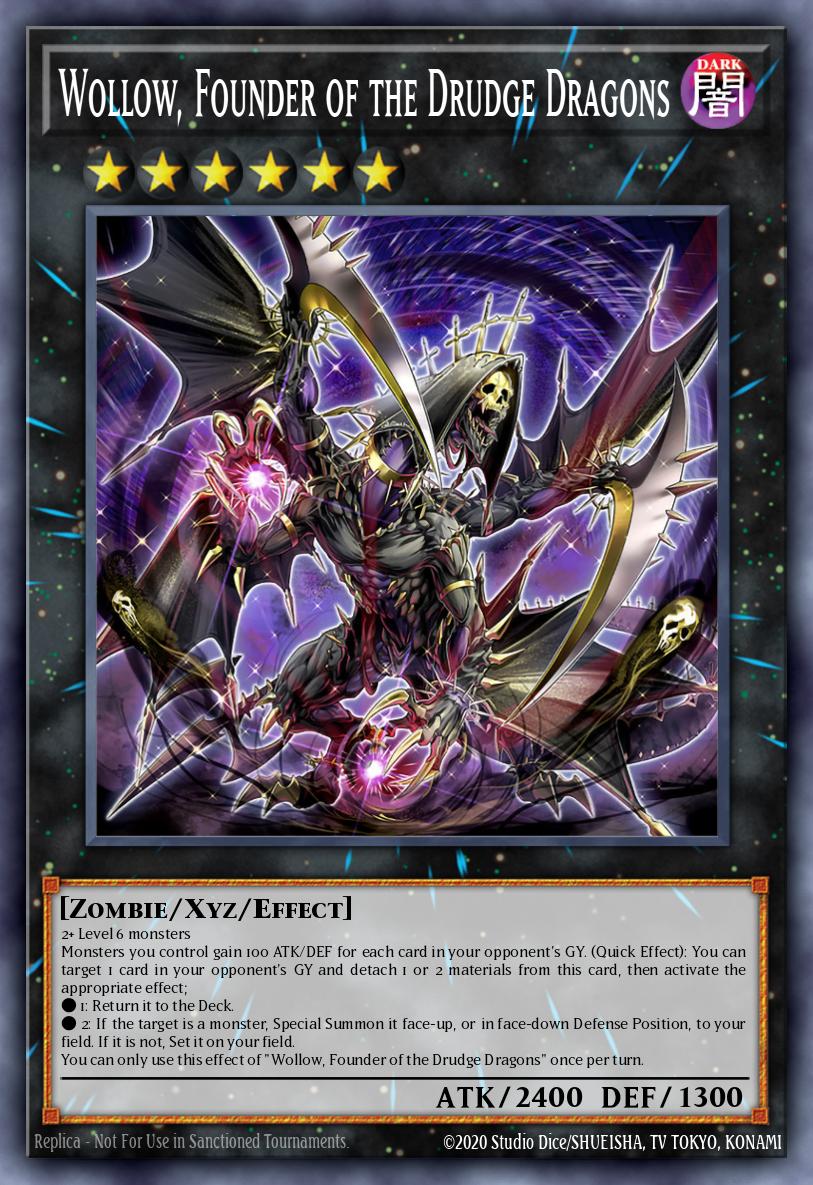 EN191 - MP23-EN191 - Wollow, Founder of the Drudge Dragons - Common - Effect Xyz Monster - 25th Anniversary Duelist Heroes Tin