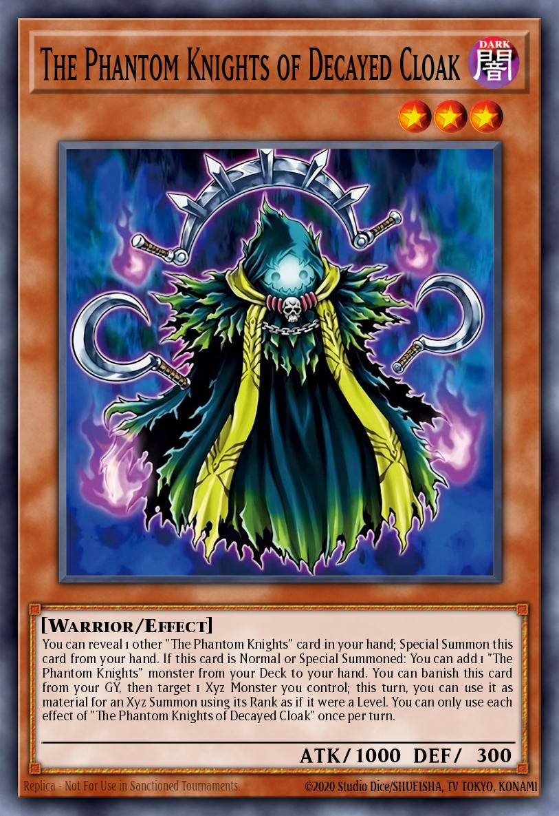 CORI-EN018 - The Phantom Knights of Decayed Cloak - Starlight Rare - Chaos Origins