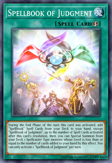 RA01-EN054 - RA01-EN054 - Spellbook of Judgment - Quarter Century Secret Rare - Quick-Play Spell - Rarity Collection