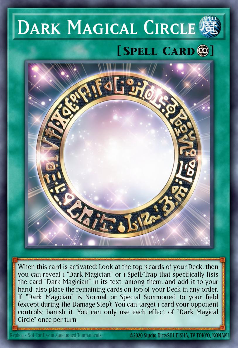 EN009 - LED6-EN009 - Dark Magical Circle - Common - Continuous Spell - Legendary Duelists 6 Magical Hero