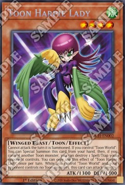Toon Harpie Lady (V.2 - Collectors Rare)