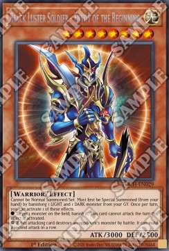 Black Luster Soldier - Envoy of the Beginning (V.2 - Collectors Rare)