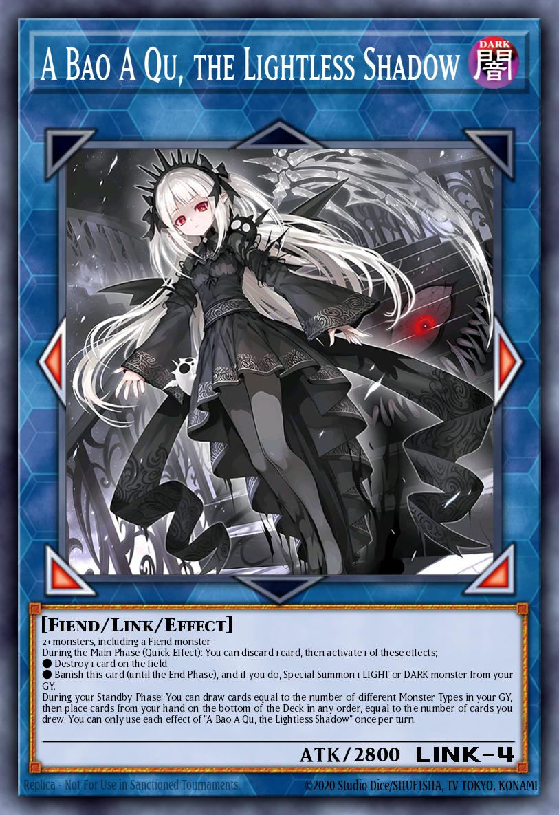 SUDA-EN049 - SUDA-EN049 - A Bao A Qu, the Lightless Shadow - Secret Rare - Effect Link Monster - Supreme Darkness