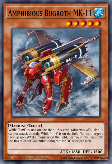 EN075 - MP23-EN075 - Amphibious Bugroth MK-11 - Common - Effect Monster - 25th Anniversary Duelist Heroes Tin