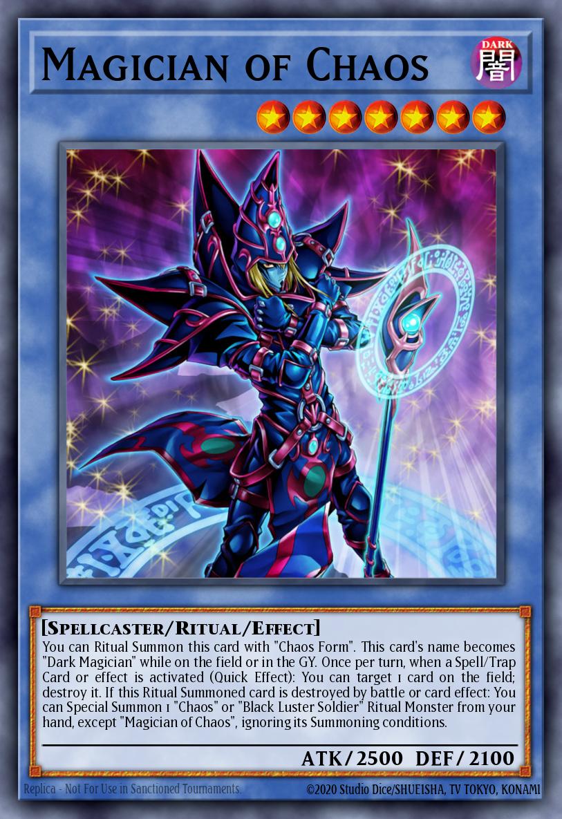 EN001 - DUPO-EN001 - Magician of Chaos - Ultra Rare - Effect Ritual Monster - 1st-Edition - Duel Power