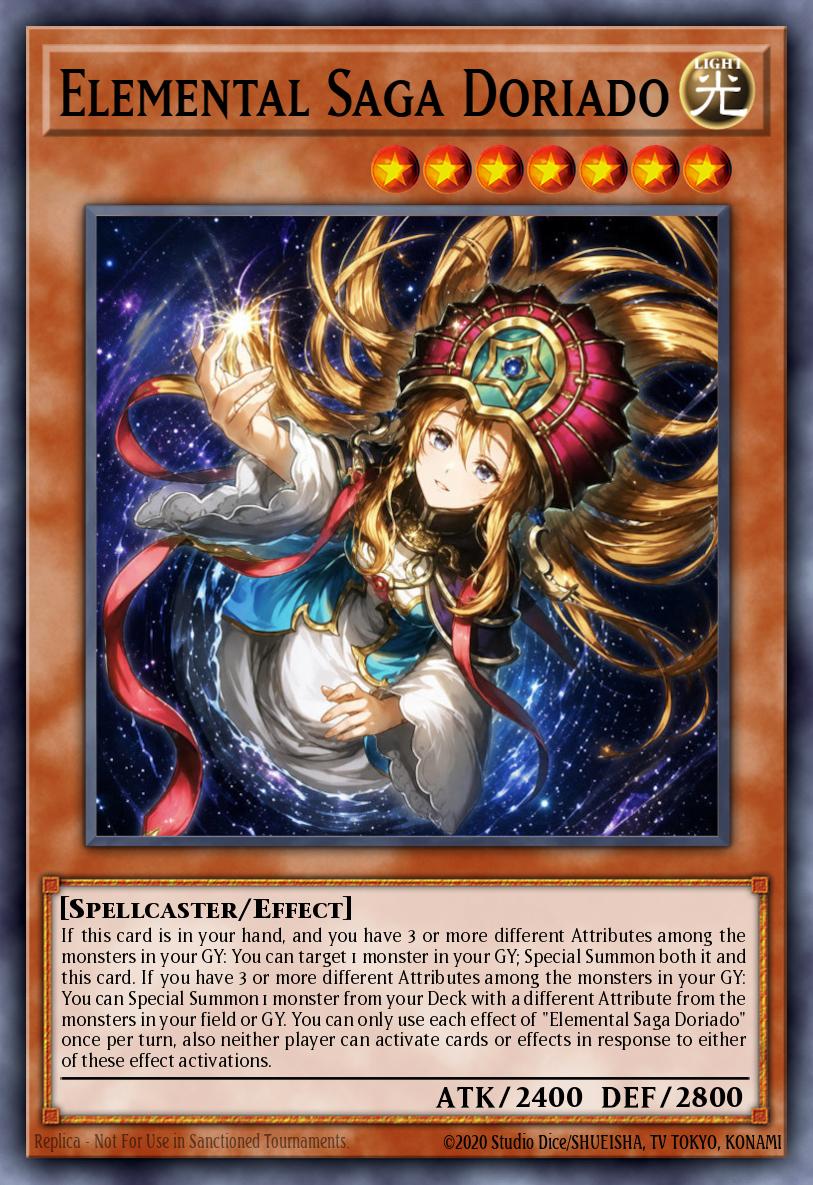 BETB-EN028 - Elemental Saga Doriado - Secret Rare - Beyond the Brave